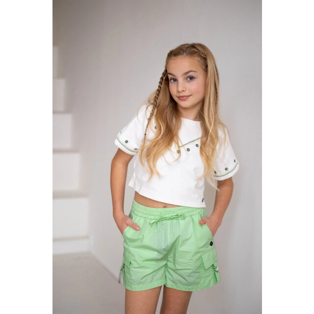 Like Flo Zomer short meisjes teens mint cargo fergie F502-3601-327 large