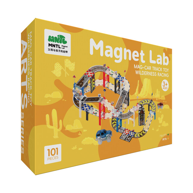 MNTL Magnetische autobaan 101-delig MNTL-G8220 large