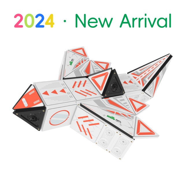 MNTL Magnetische bouwtegels ruimteverkenning 180-delig MNTL-ME01 large