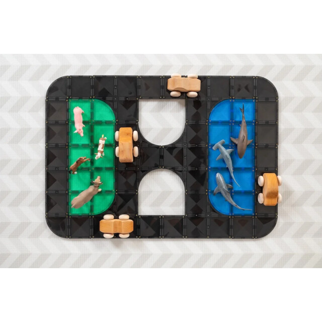 Connetix Creative roads pack 48 stuks CT-O-00048-CR large