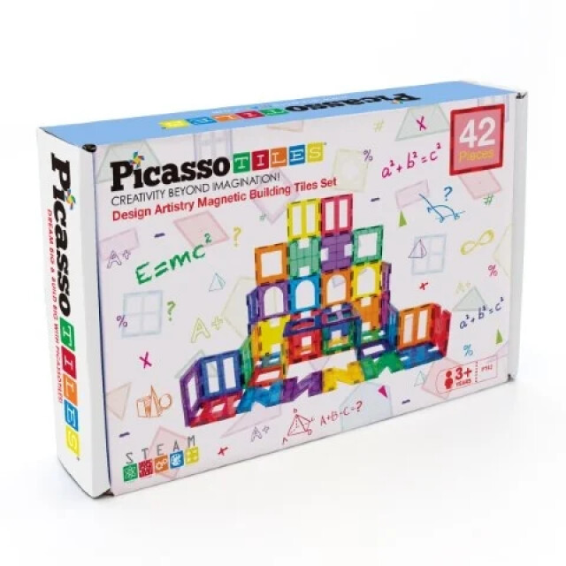 Picasso Tiles Picassotiles design artistry set 42 delig PT42 large
