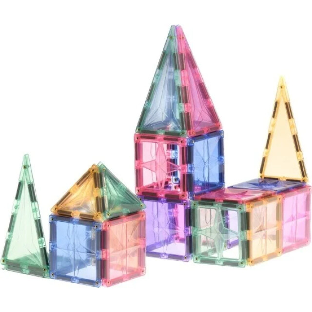 Coblo Magnetische bouwstenen pastel 35 delig COBLO35-P large