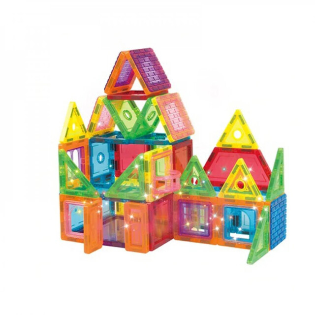 Magic Magnetic Procart 3d magnetische constructie set met led verlichting 6426034532234 large