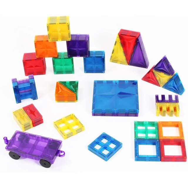 MNTL Magnetic tiles magnetische tegels classic 108 stuks MNTL-T06 large