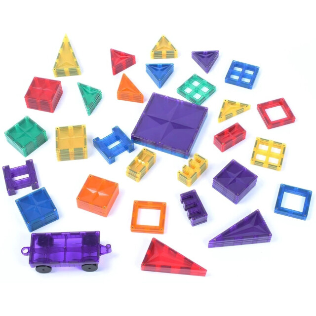 MNTL Magnetic tiles magnetische tegels classic 108 stuks MNTL-T06 large