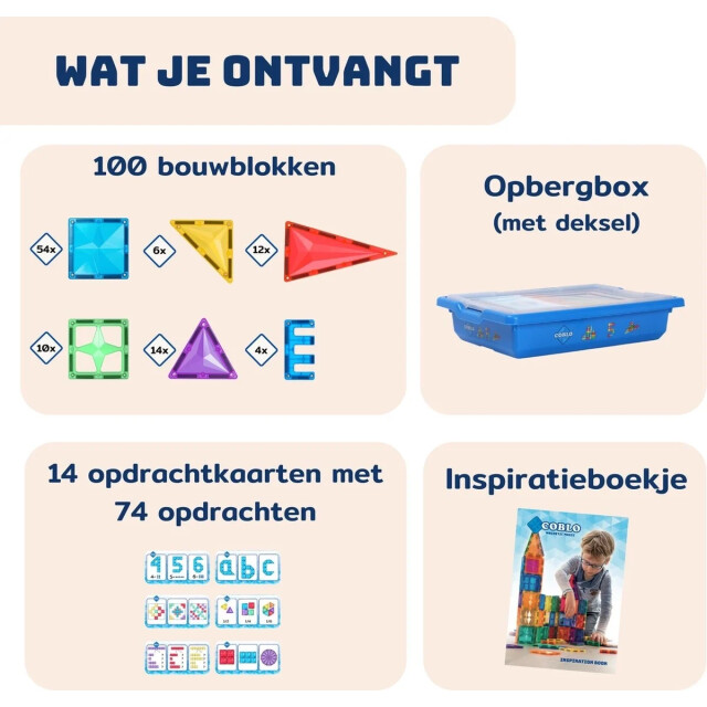 Coblo Schoolbox classic xl 100 delig 8719327594315 large