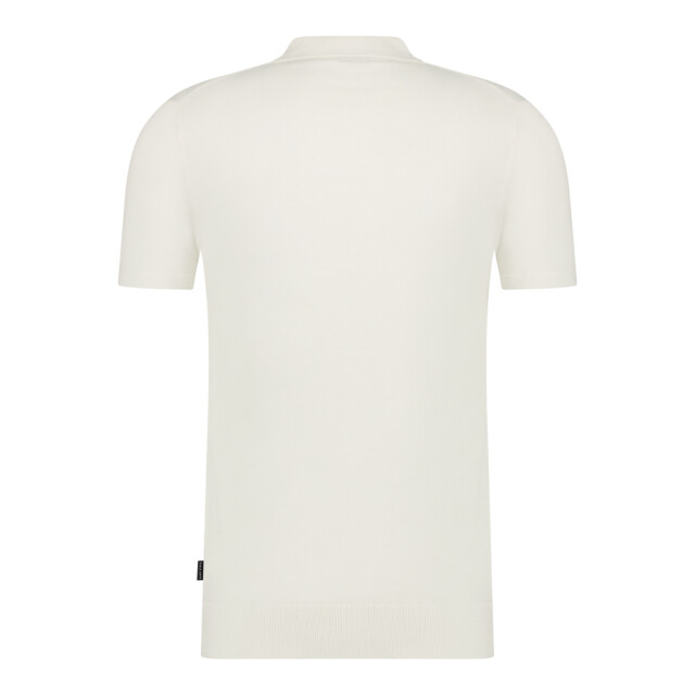 Saint Steve Chris 19481 10000 white heren gebreide polo 10000 White/CHRIS 19481 large