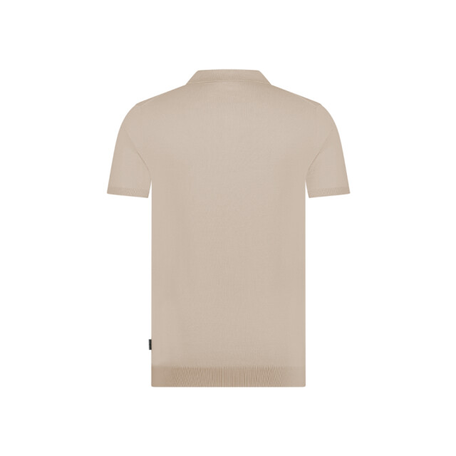 Saint Steve Chris 19481 20007 sand heren gebreide polo 20007 Sand/CHRIS 19481 large