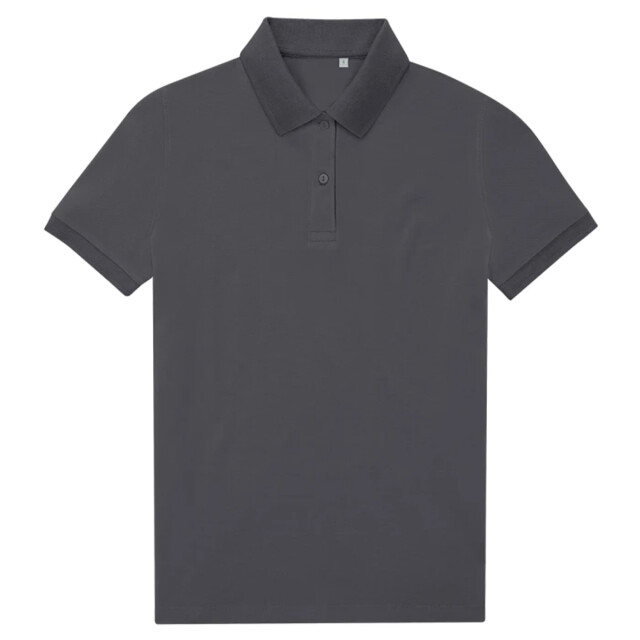 B and C Dames my eco polo 65/35 shirt UTLT5797_darkgreysolid large