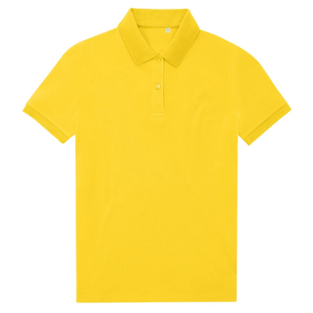 B and C Dames my eco polo 65/35 shirt UTLT5797_popyellow large