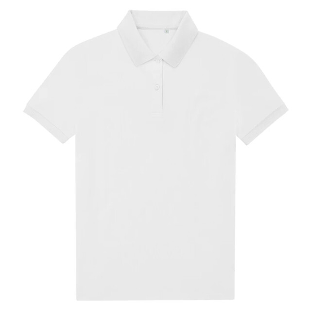 B and C Dames my eco polo 65/35 shirt UTLT5797_white large