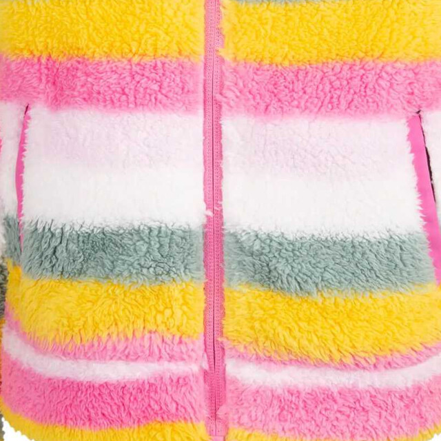 Trespass Kinder/kinder fleece jas met prachtige streep UTTP6070_palepink large