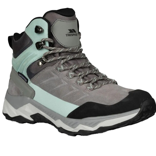 Trespass Dames ismay suede waterdichte wandelschoenen UTTP6922_grey large