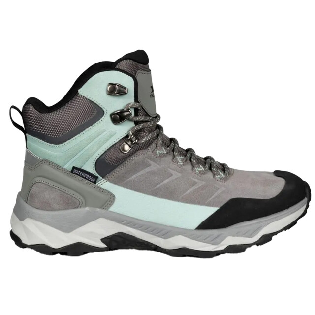Trespass Dames ismay suede waterdichte wandelschoenen UTTP6922_grey large