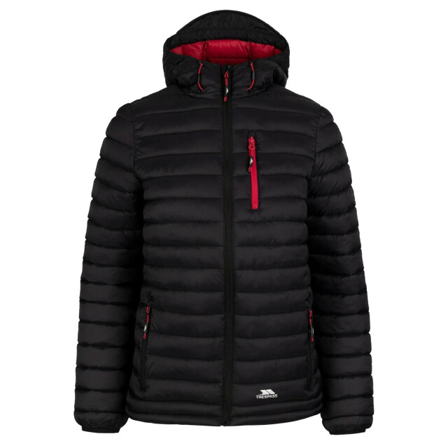 Trespass Dames lenka gewatteerde jas met capuchon UTTP6263_black large
