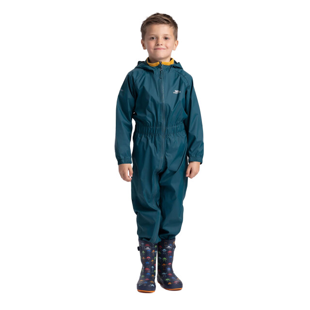 Trespass Kinderen/kinderen-knop regenpak UTTP5012_teal large