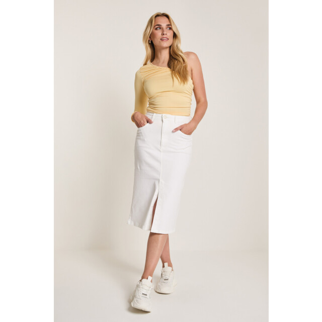 Para Mi Para-mi july color denim rok-wit july-wit large