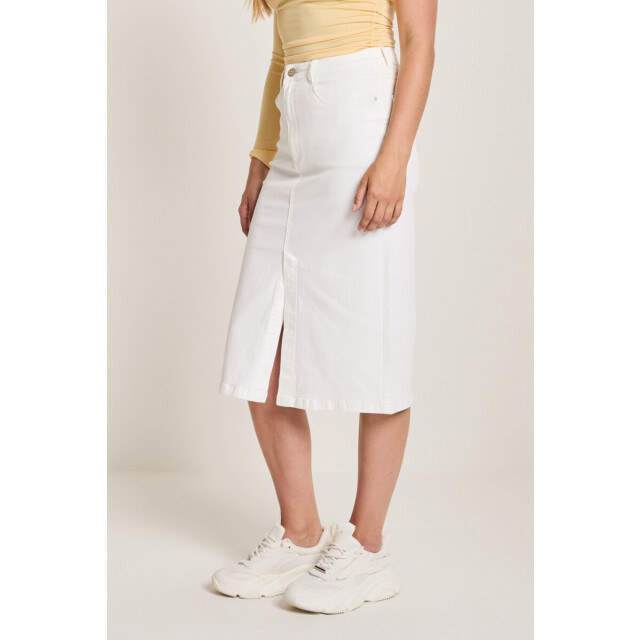 Para Mi Para-mi july color denim rok-wit july-wit large