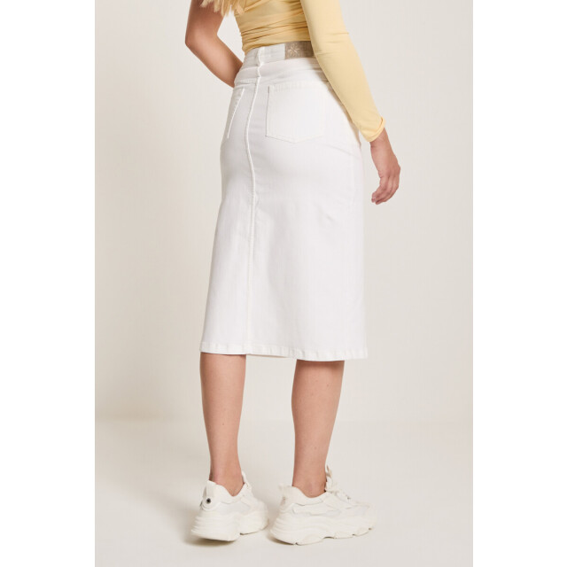 Para Mi Para-mi july color denim rok-wit july-wit large