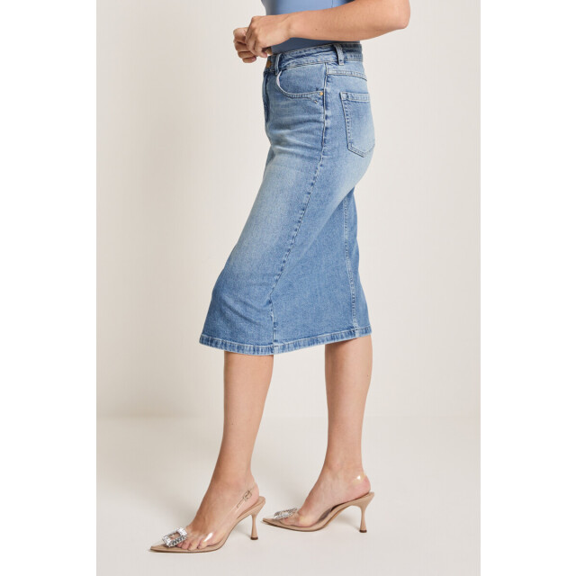 Para Mi Para-mi juli jeans rok- cosmic july jeansrok-cosmic blue large