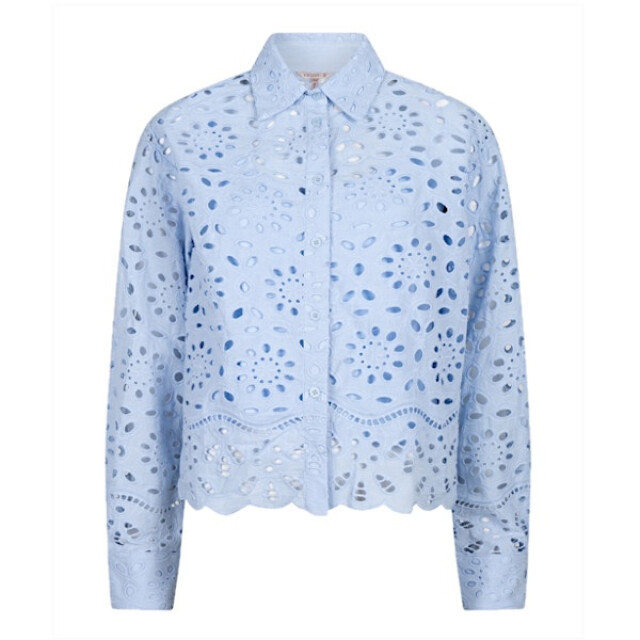 Esqualo Blouse sp25-28000 sky blue SP25-28000 - Sky Blue large