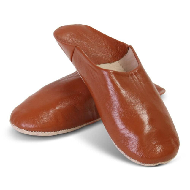 Safaary Marokkaanse babouche leer SFMRKBAB00062 large
