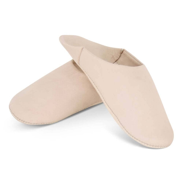 Safaary Marokkaanse babouche leer nude SFMRKBAB00148 large