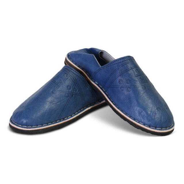 Safaary Marokkaanse babouches heren leer SFMRKBAB00008 large