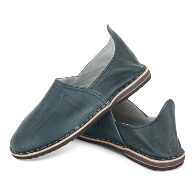 Safaary Marokkaanse babouches heren antraciet SFMRKBAB00121 large