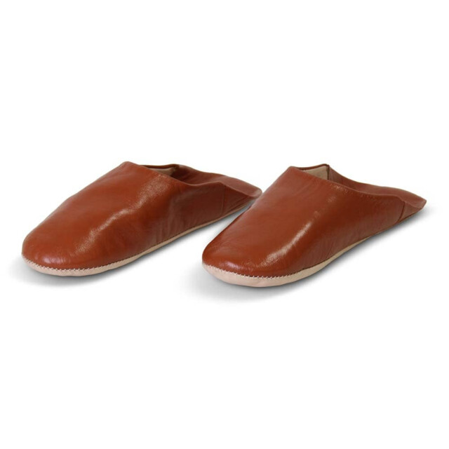 Safaary Marokkaanse babouche leer SFMRKBAB00062 large