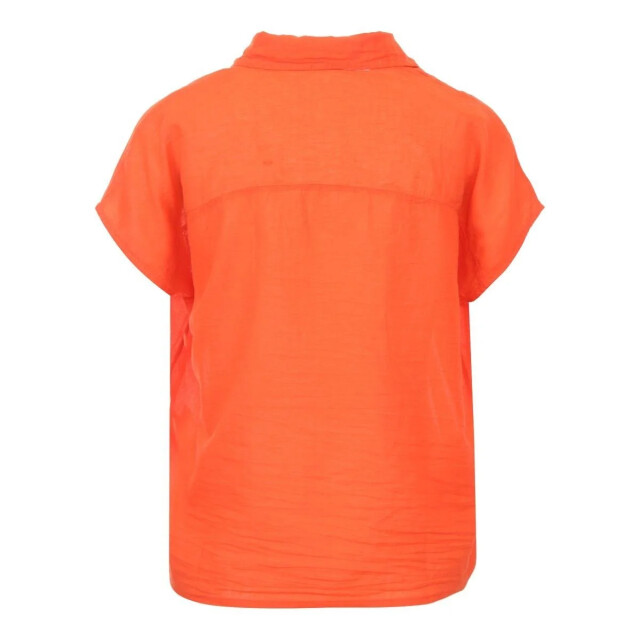 Geisha 43340-70 220 blouse with knot coral 43340-70 220 large