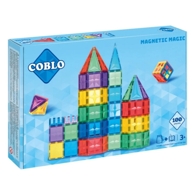Coblo Magnetische bouwstenen classic 100 delig COBLO100 large