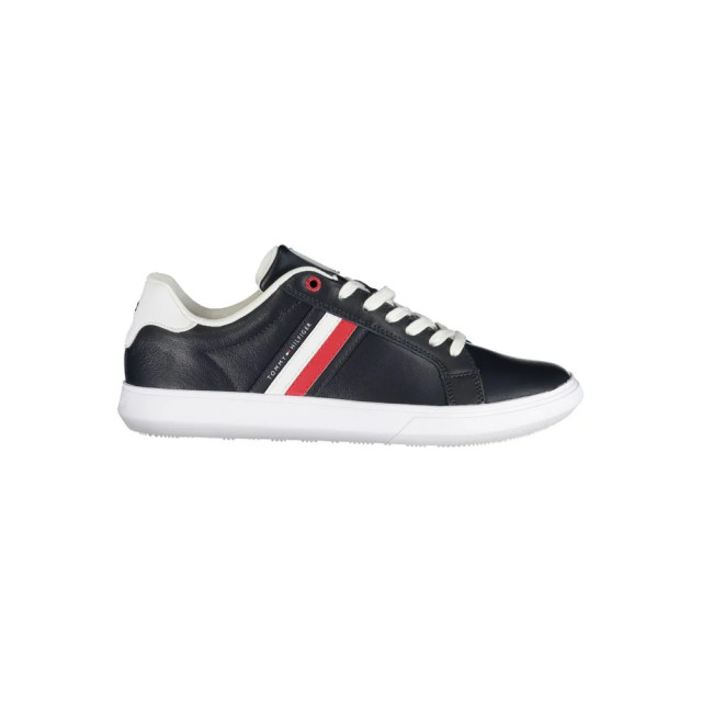 Tommy Hilfiger Strakke veterschoenen met contrastdetails Tommy Hilfiger Strakke Blauwe Veterschoenen met Contrastdetails large