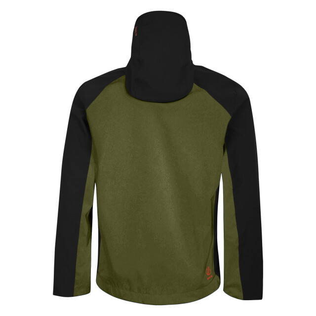 Dare2b Heren mountain series waterdichte jas UTRG10027_olivegreenblack large