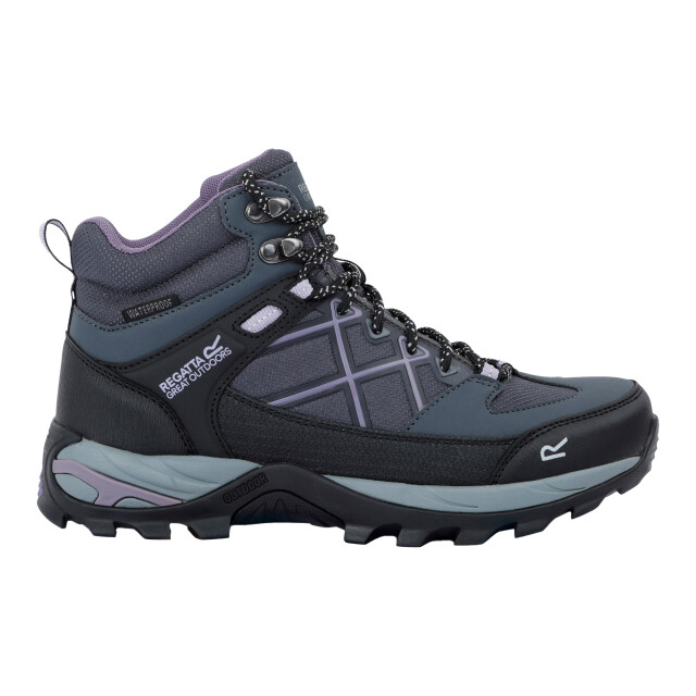 Regatta Dames samaris iii wandelschoenen UTRG10015_sealgreypurplesage large