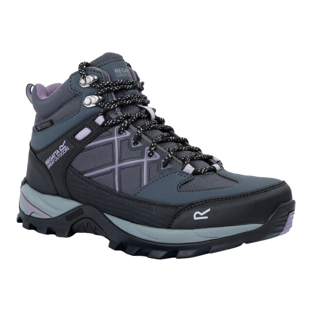 Regatta Dames samaris iii wandelschoenen UTRG10015_sealgreypurplesage large