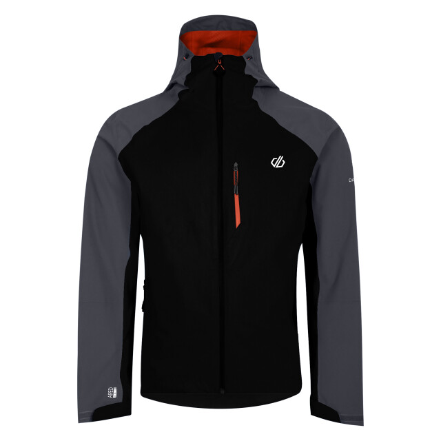 Dare2b Heren mountain series waterdichte jas UTRG10027_blackebony large