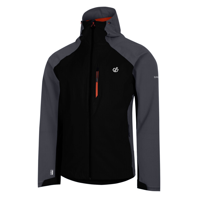 Dare2b Heren mountain series waterdichte jas UTRG10027_blackebony large