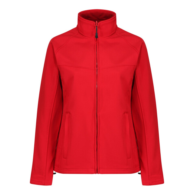 Regatta Dames uproar windbestendige softshell vest UTRG1491_classicredsealgrey large