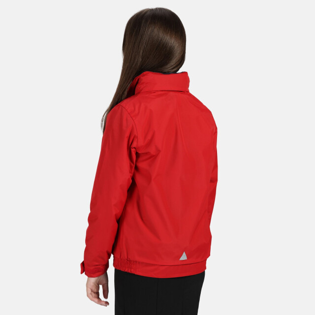 Regatta Kinderen/kinderen waterdicht windproof dover-jasje UTRG1604_classicrednavy large