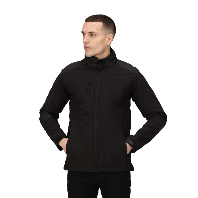 Regatta Heren hydroforce 3-laags membraan waterdichte ademende softshell-jassen UTRG1629_black large