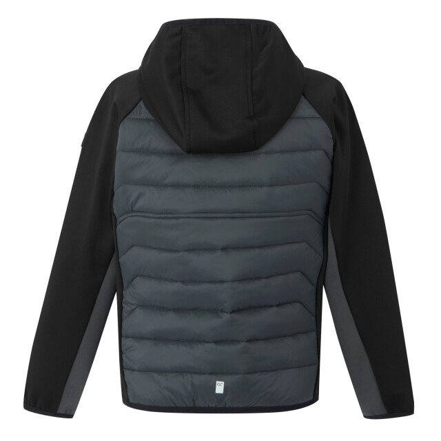 Regatta Kinder/kids kielder ix hybride jas UTRG11559_blacksealgrey large