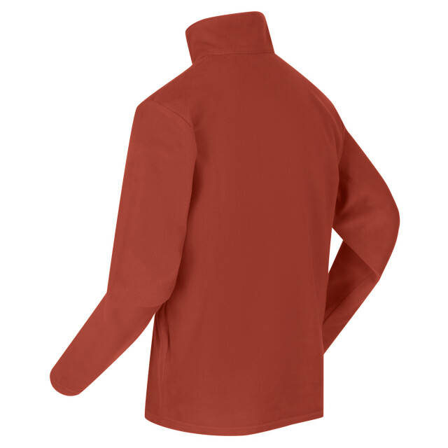 Regatta Geweldig voor buiten heren thompson half zip fleece sweater UTRG1390_burnttikka large