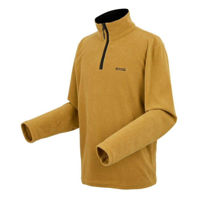 Regatta Geweldig voor buiten heren thompson half zip fleece sweater UTRG1390_mustard large