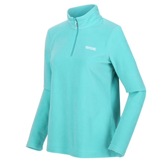 Regatta Geweldige outdoors dames sweetheart 1/4 zip fleece sweater UTRG1248_turquoise large