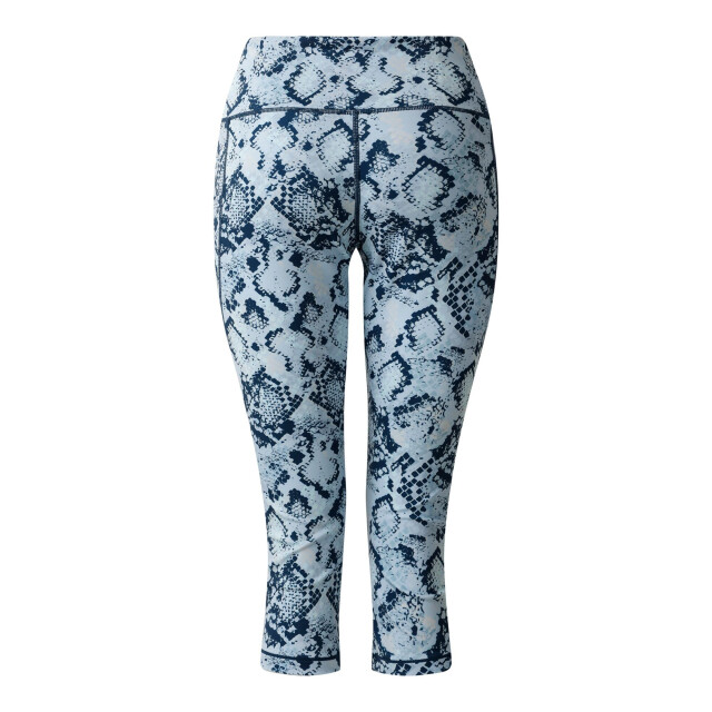 Regatta Dames influential ii slangenprint 3/4 lengte legging UTRG11533_blue large
