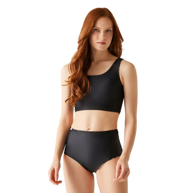 Regatta Dames orla kiely jasmine bloem omkeerbaar bikini UTRG11486_black large