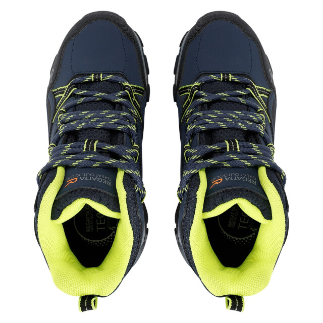 Regatta Kinder/kinder holcombe iii wandelschoenen UTRG11447_navylimepunch large