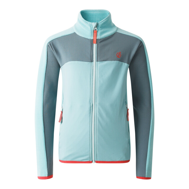 Dare2b Kinder/kids emergent iv stretch midlayer UTRG11451_elementgreyaquifer large