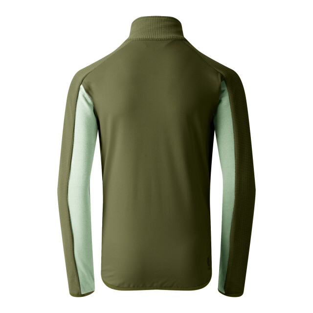 Dare2b Kinder/kids emergent iv stretch midlayer UTRG11451_olivinegreenhedgegreen large